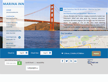 Tablet Screenshot of marinainn.com